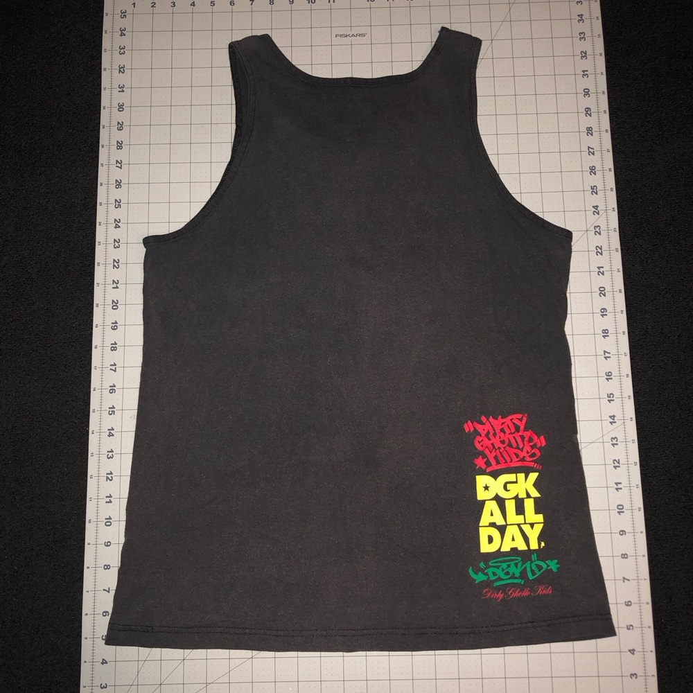 DGK. Tank Top. Size Large. Black color. - Picture 8 of 9